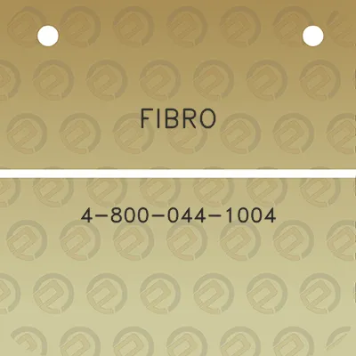 fibro-4-800-044-1004