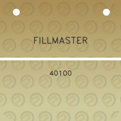 fillmaster-40100