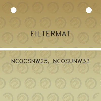 filtermat-ncocsnw25-ncosunw32