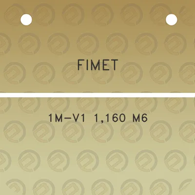 fimet-1m-v1-1160-m6