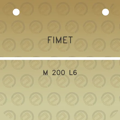 fimet-m-200-l6