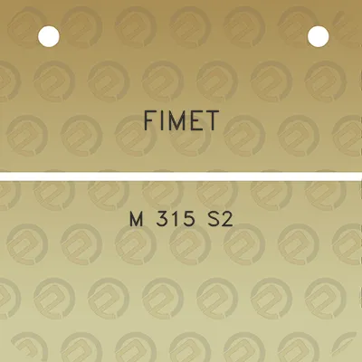 fimet-m-315-s2