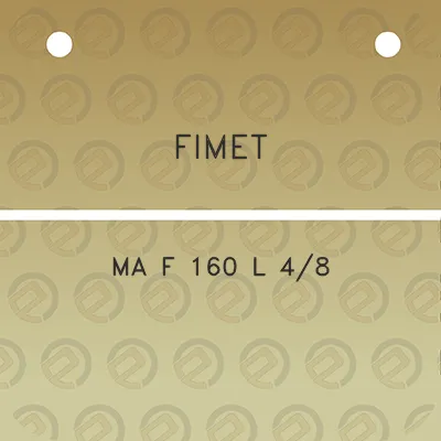 fimet-ma-f-160-l-48