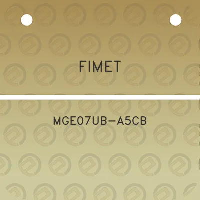 fimet-mge07ub-a5cb