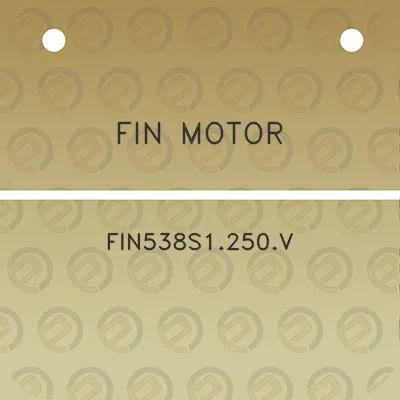 fin-motor-fin538s1250v