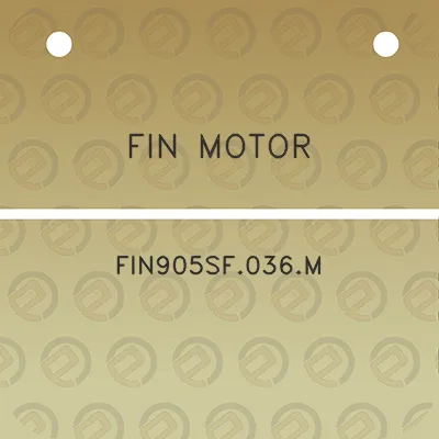 fin-motor-fin905sf036m