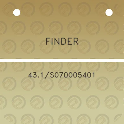 finder-431s070005401