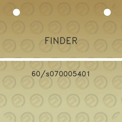 finder-60s070005401