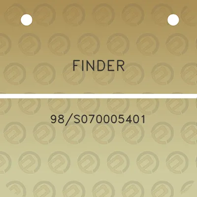 finder-98s070005401