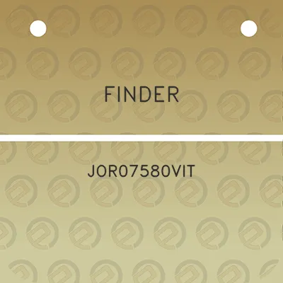 finder-jor07580vit