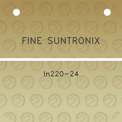 fine-suntronix-ln220-24