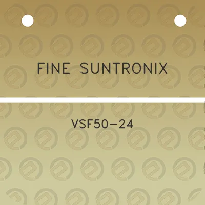 fine-suntronix-vsf50-24