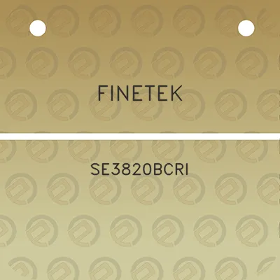 finetek-se3820bcri