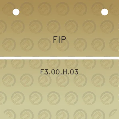 fip-f300h03