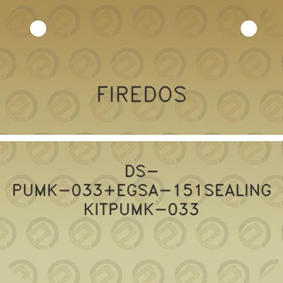 firedos-ds-pumk-033egsa-151sealing-kitpumk-033