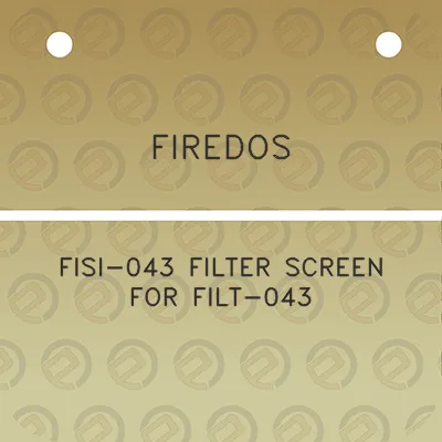 firedos-fisi-043-filter-screen-for-filt-043