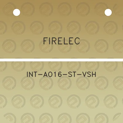 firelec-int-ao16-st-vsh