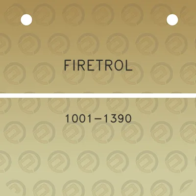 firetrol-1001-1390