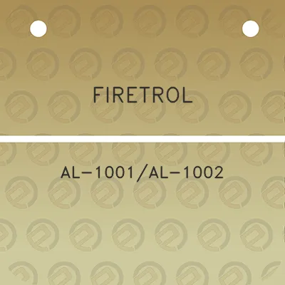 firetrol-al-1001al-1002