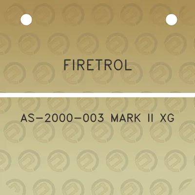 firetrol-as-2000-003-mark-ii-xg