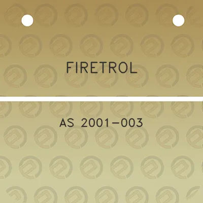 firetrol-as-2001-003