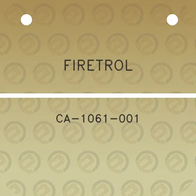 firetrol-ca-1061-001