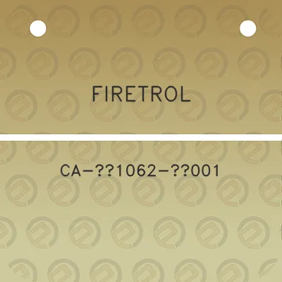 firetrol-ca-1062-001