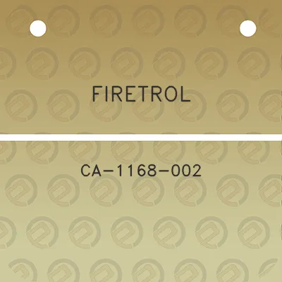 firetrol-ca-1168-002