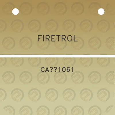 firetrol-ca1061