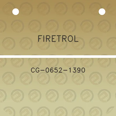 firetrol-cg-0652-1390