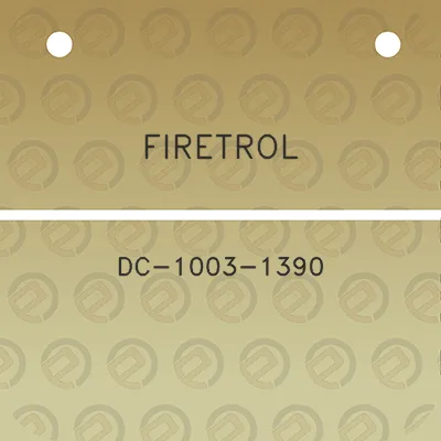 firetrol-dc-1003-1390