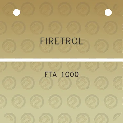 firetrol-fta-1000