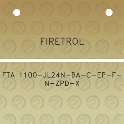 firetrol-fta-1100-jl24n-ba-c-ep-f-n-zpd-x