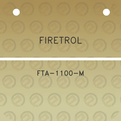 firetrol-fta-1100-m