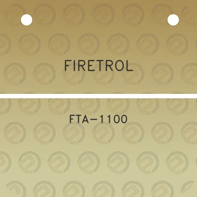 firetrol-fta-1100