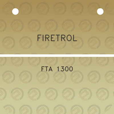 firetrol-fta-1300