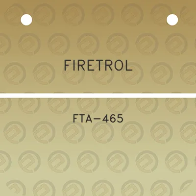 firetrol-fta-465