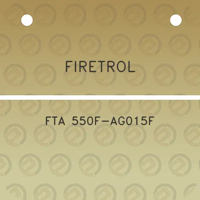 firetrol-fta-550f-ag015f