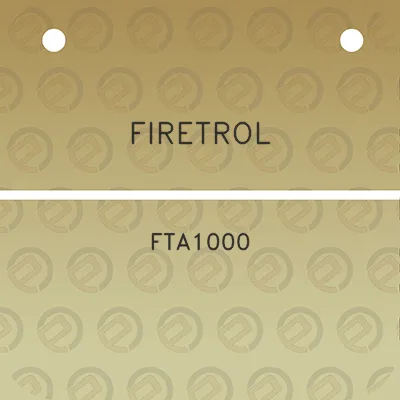 firetrol-fta1000