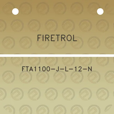 firetrol-fta1100-j-l-12-n