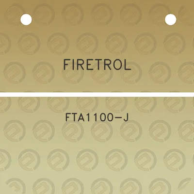 firetrol-fta1100-j