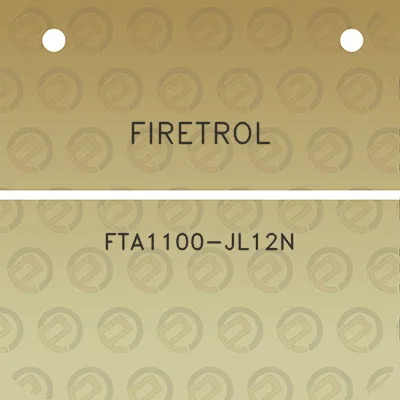 firetrol-fta1100-jl12n