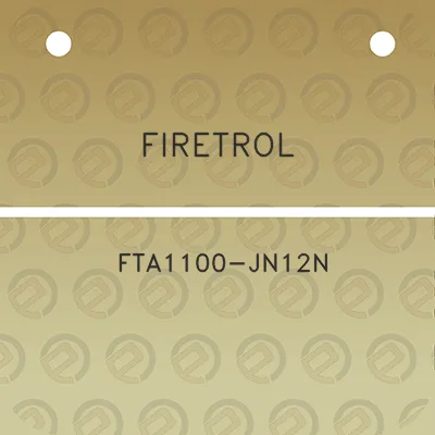 firetrol-fta1100-jn12n