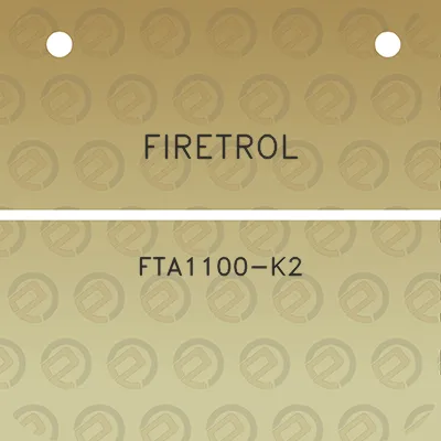 firetrol-fta1100-k2