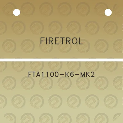 firetrol-fta1100-k6-mk2