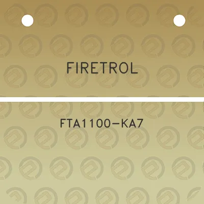 firetrol-fta1100-ka7