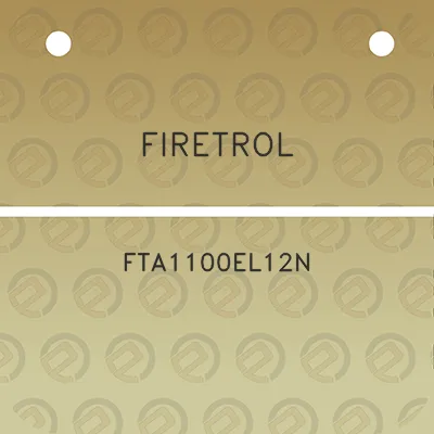 firetrol-fta1100el12n