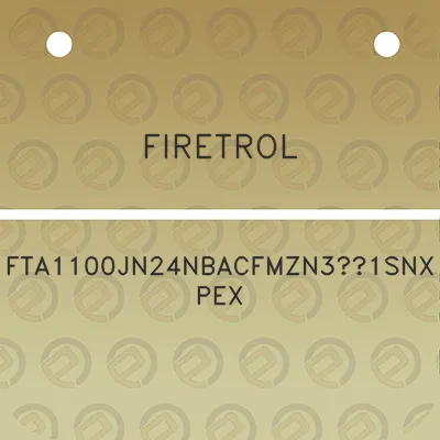 firetrol-fta1100jn24nbacfmzn31snxpex