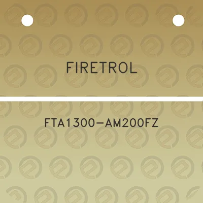 firetrol-fta1300-am200fz