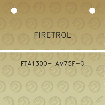 firetrol-fta1300-am75f-g